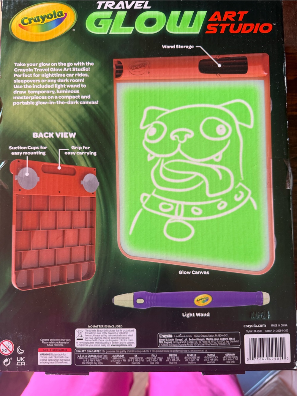 Crayola Glow Art Travel Studio and Stylus
